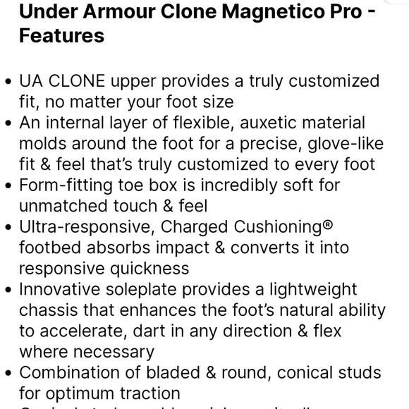 Under armour🔥 brand new Soccer Shoes - Picture 7 of 7